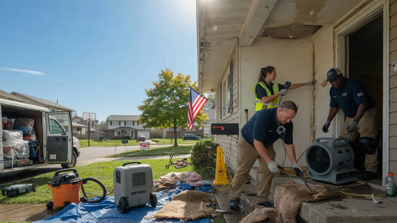 Water Damage Restoration in Bridgeville, PA near me